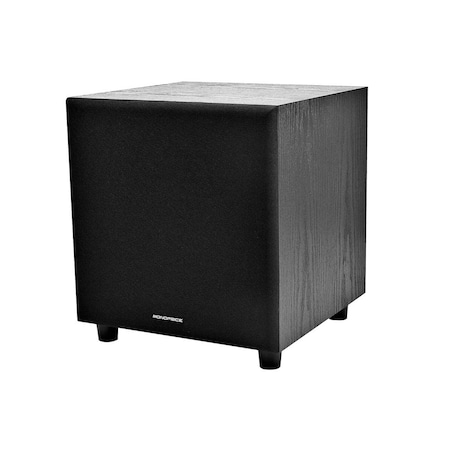 Monoprice 8-Inch 60-Watt Powered Subwoofer_ Black 8248